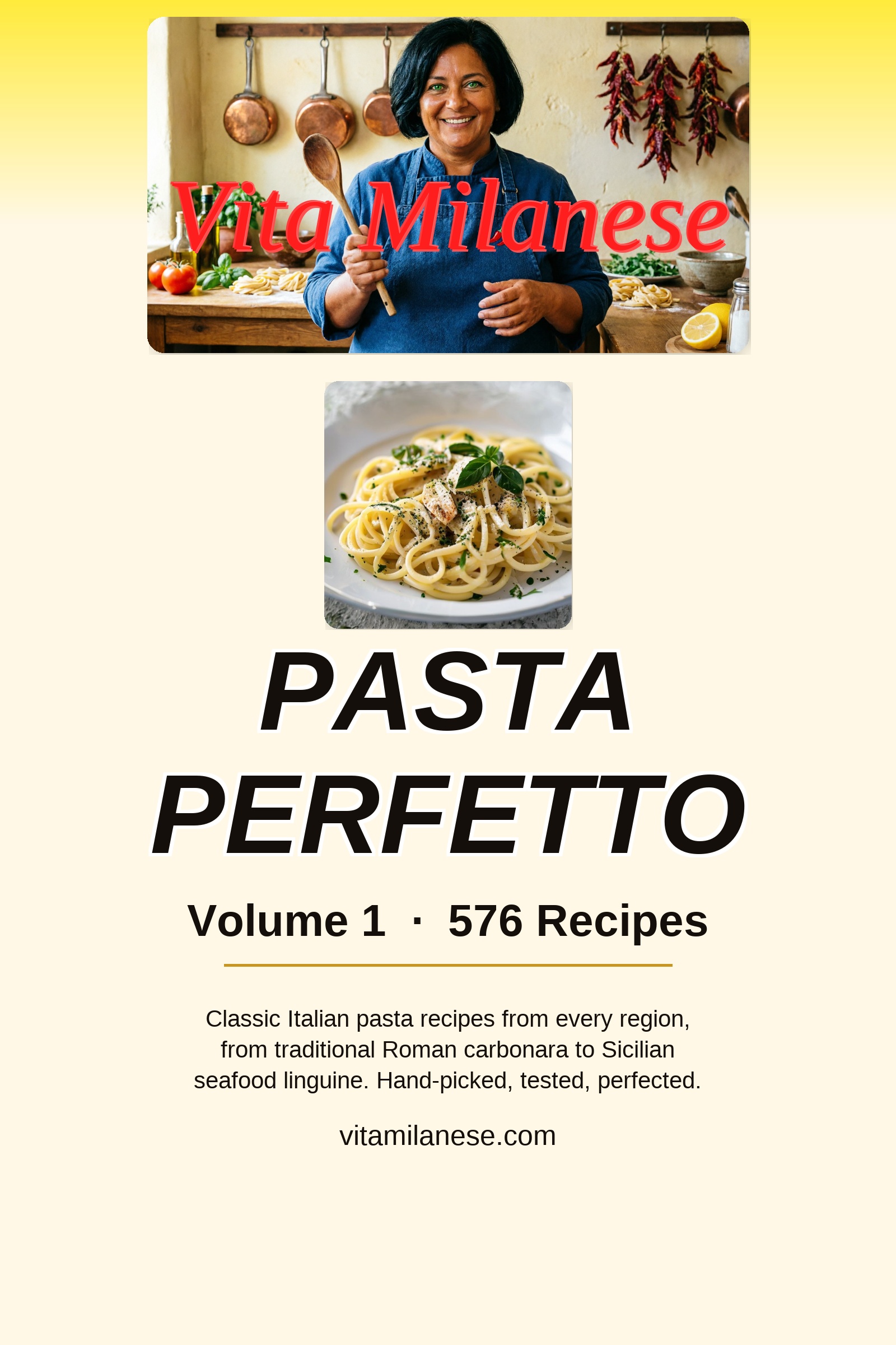 Pasta Perfetto — The Italian Kitchen Volume 1 cover