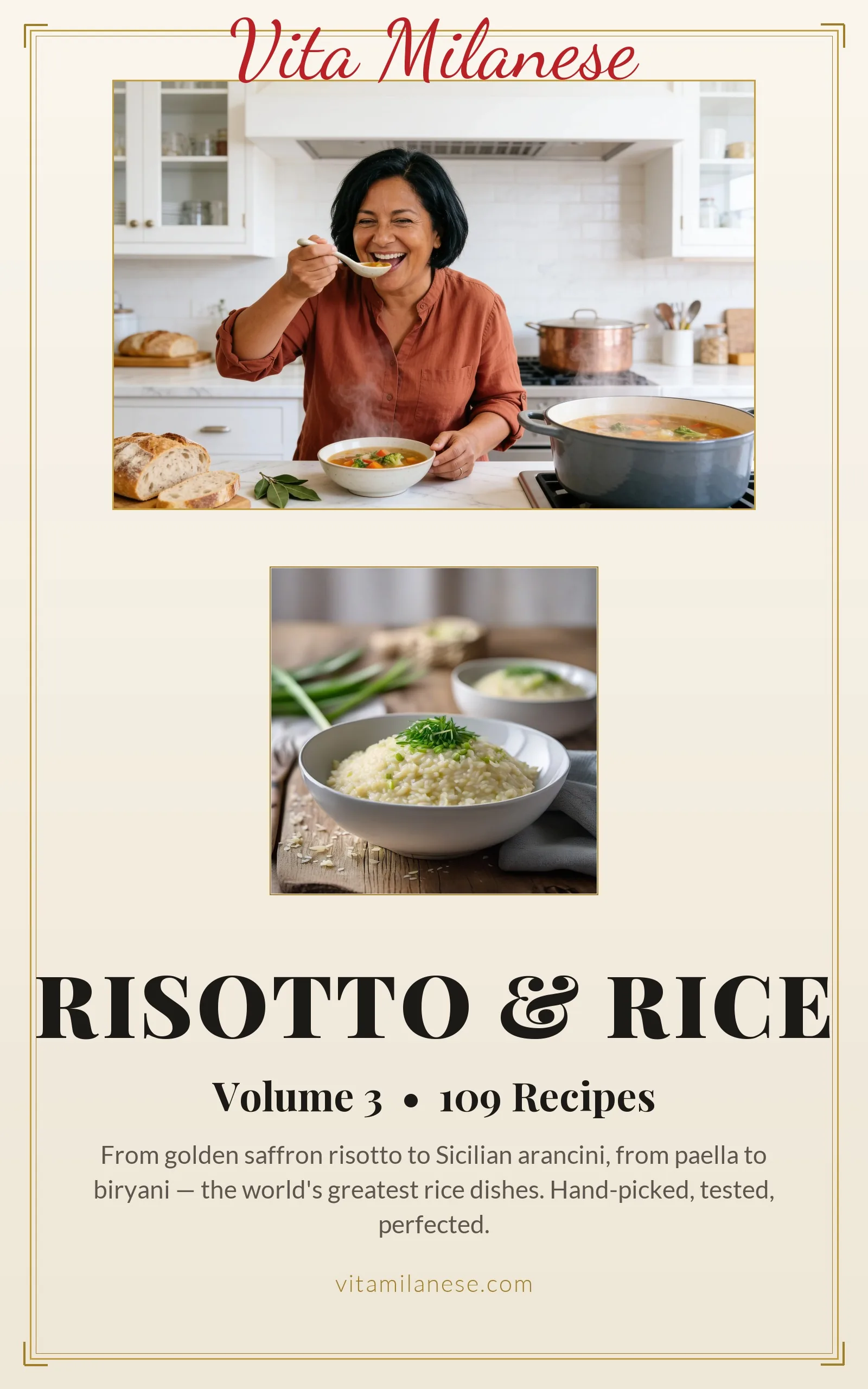 Risotto & Rice — The Italian Kitchen Volume 3 cover