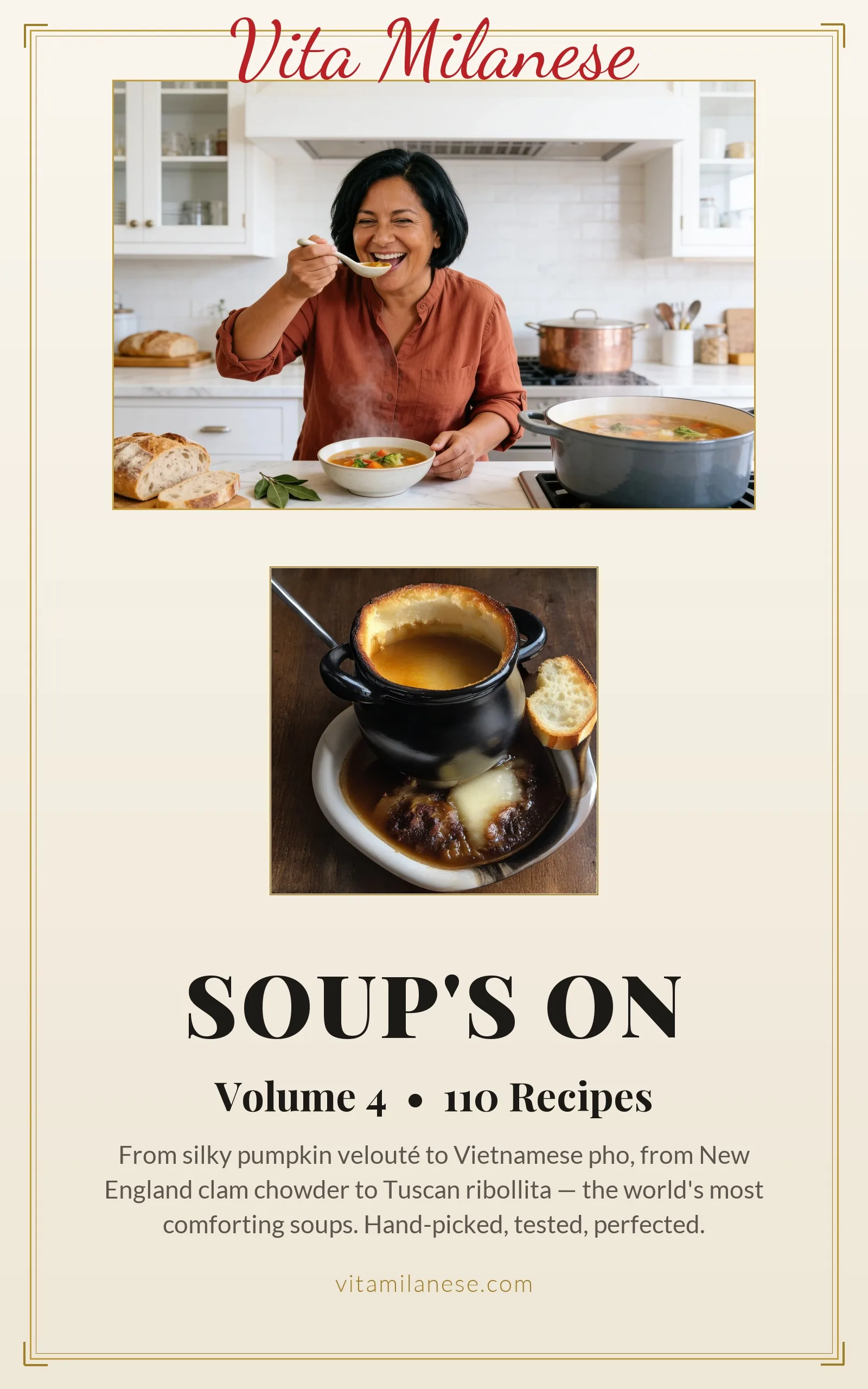 Soup's On — The Italian Kitchen Volume 4 cover