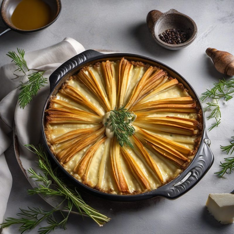 Baked Black Salsify