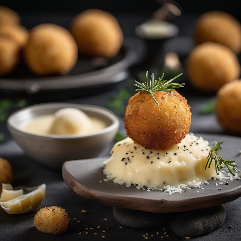 Cacio e Pepe Cheese Balls
