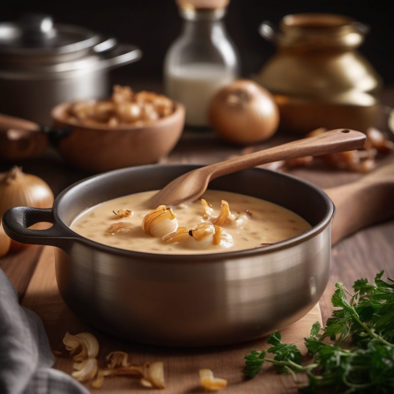 Caramelized Onion Cream Sauce