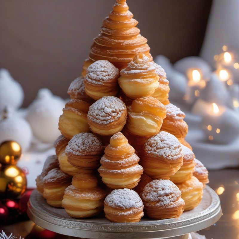 Christmas Croquembouche
