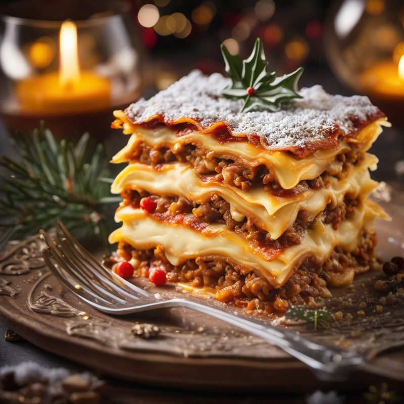 Christmas Lasagna Cannavacciuolo