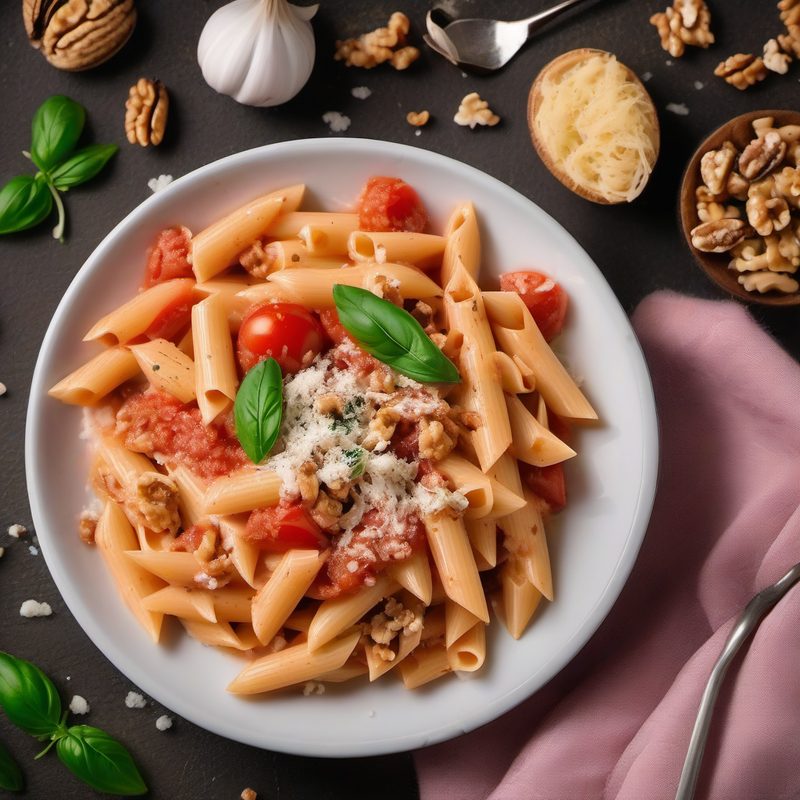 Creamy Penne Tomato Gorgonzola