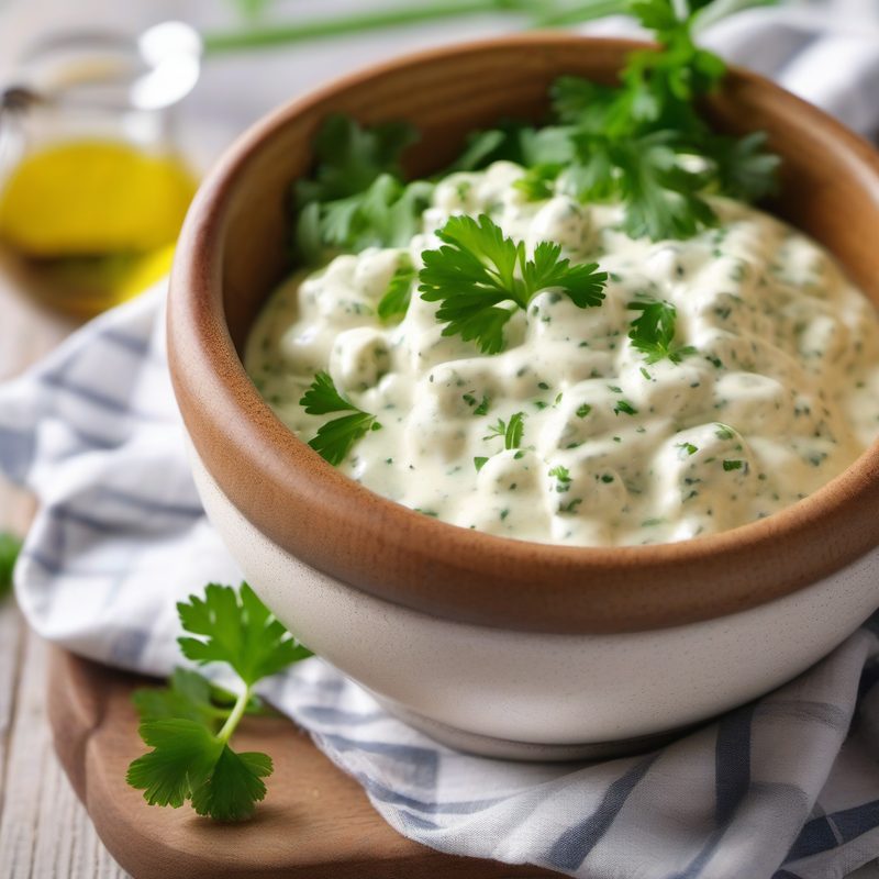 Creamy Quark Mustard Dressing