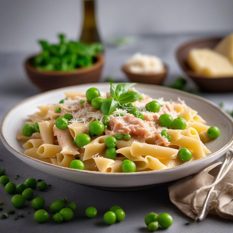 Creamy Tuna Pasta Peas