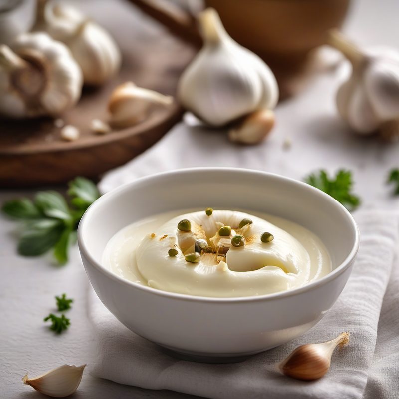 Delicate Garlic Cream (Crema d'aglio delicata)