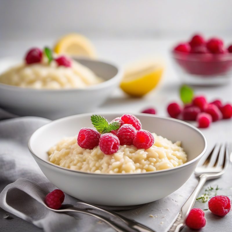 Lemon and Provola Risotto