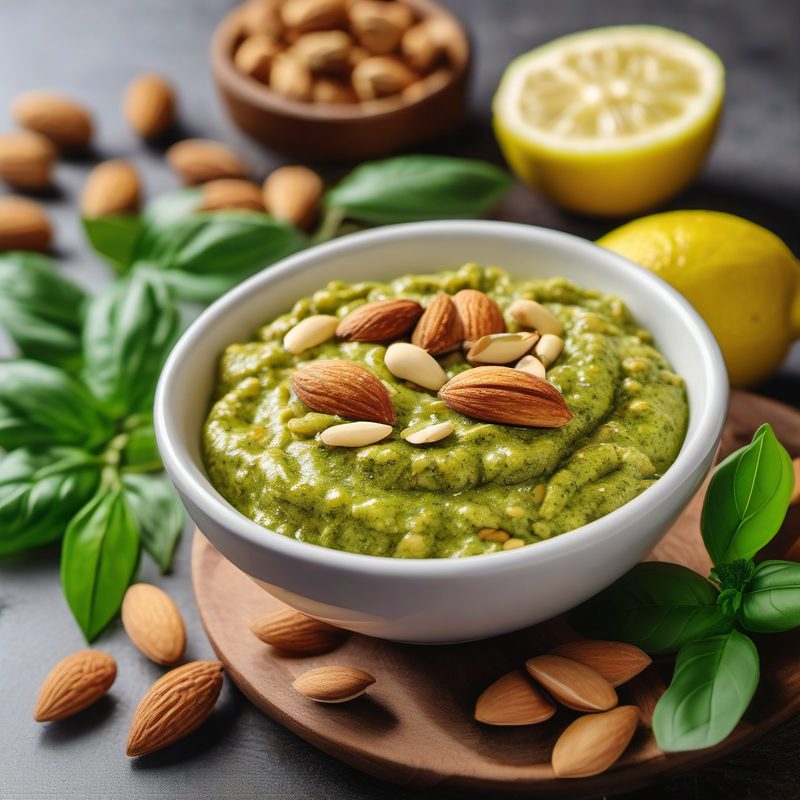 Lemon Pesto with Almonds