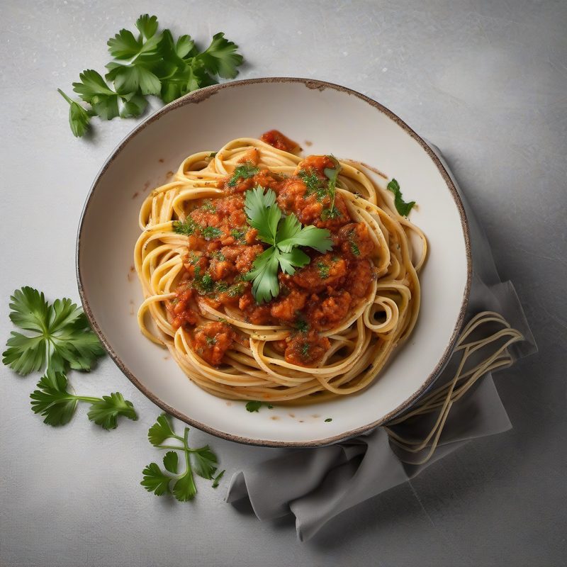 Linguine Monkfish Ragu