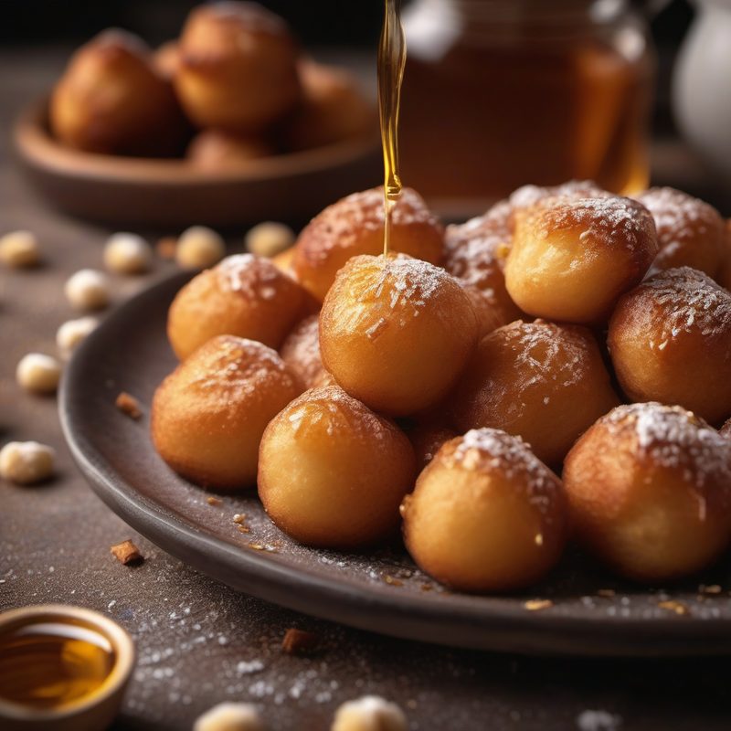 Loukoumades Honey Puffs