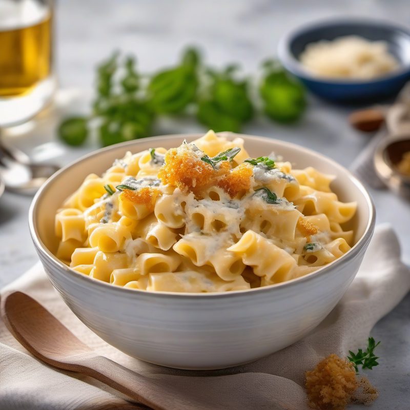 Mortadella Peas Pasta