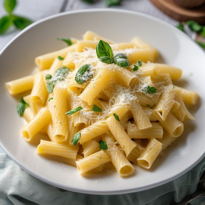 Not Basic Garlic Oil Spaghetti