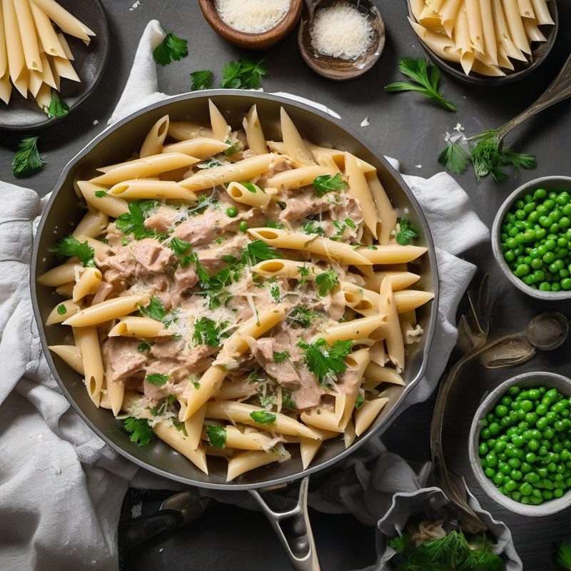 One Pot Creamy Mushroom Pasta