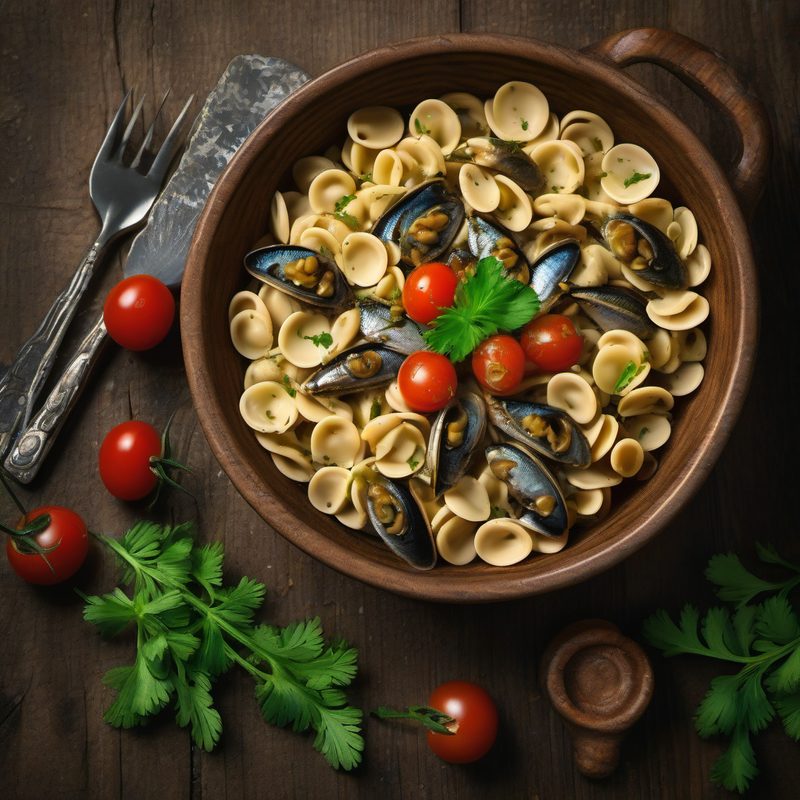 Orecchiette Sardines Tomatoes