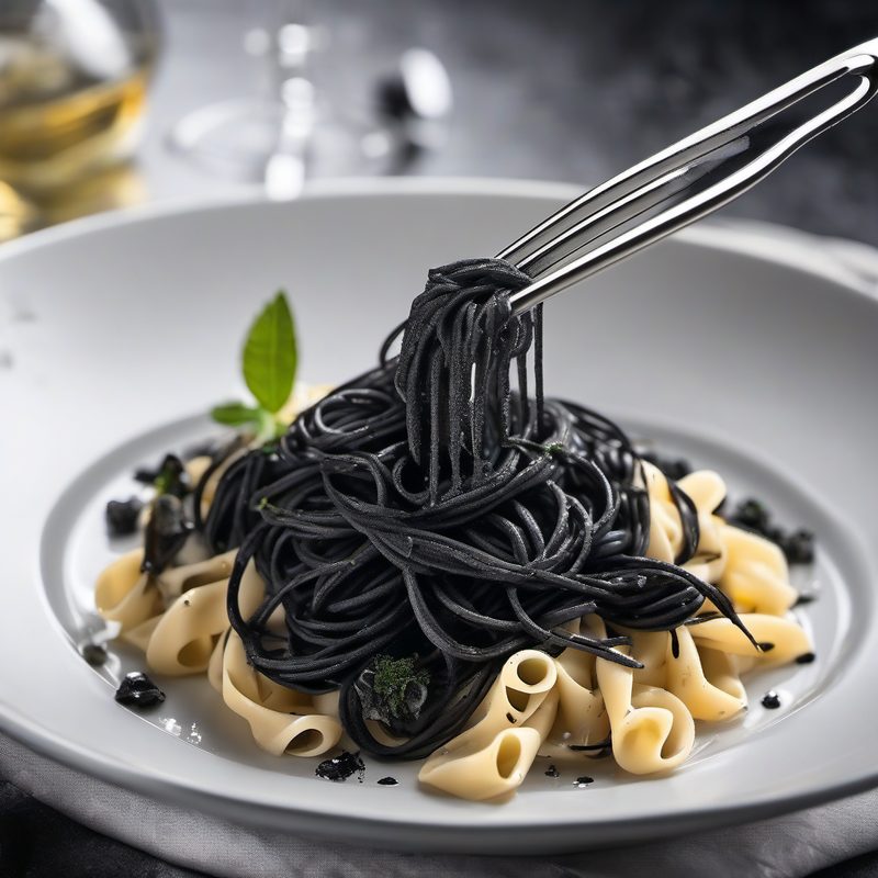 Pasta Cuttlefish Tomatoes