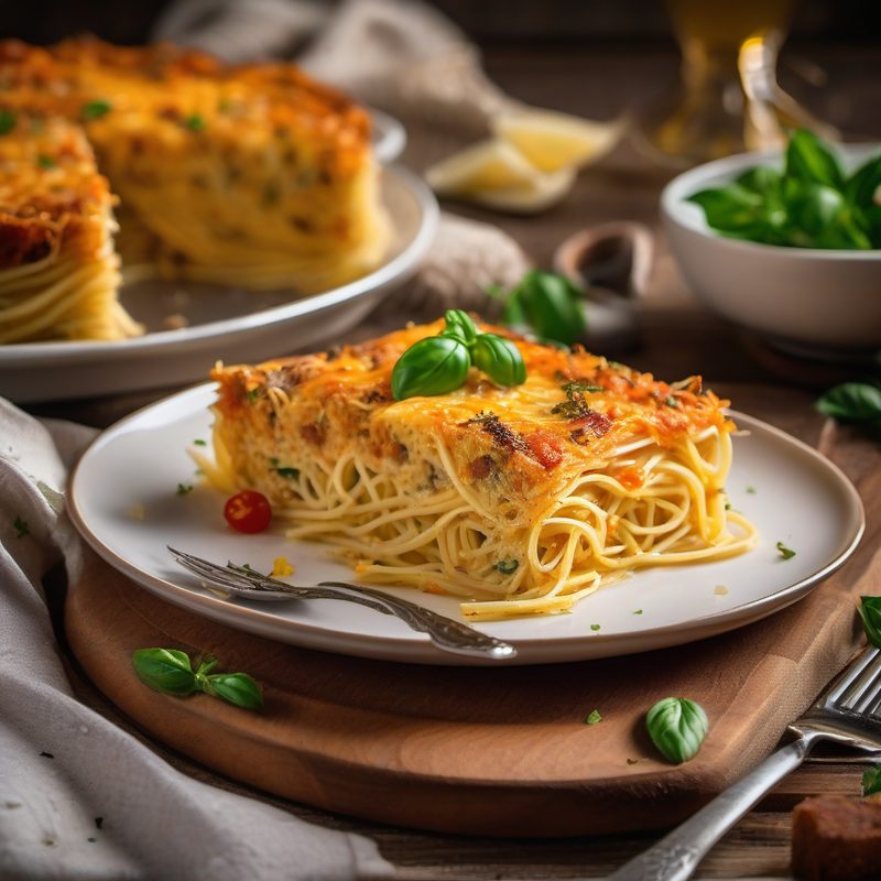 Pasta Frocia Spaghetti Cake