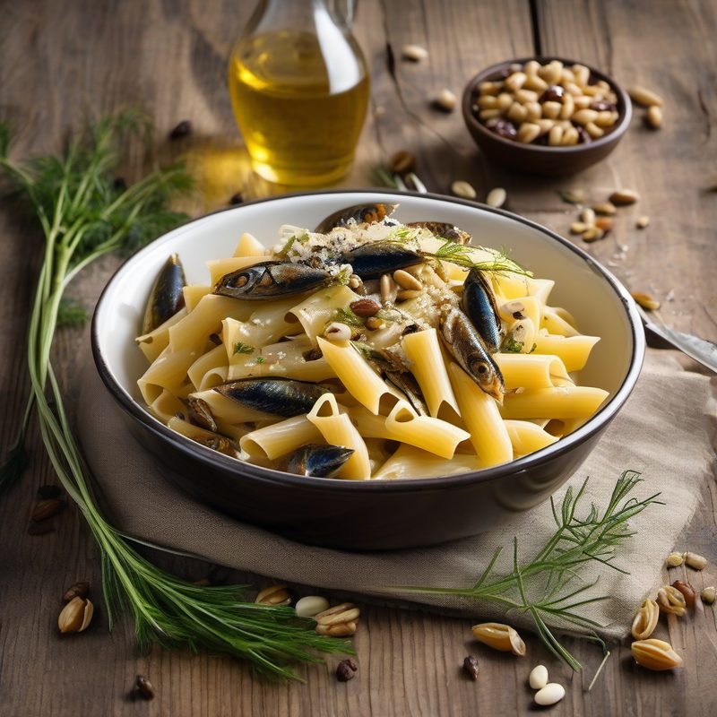 Pasta Sardines Sicilian
