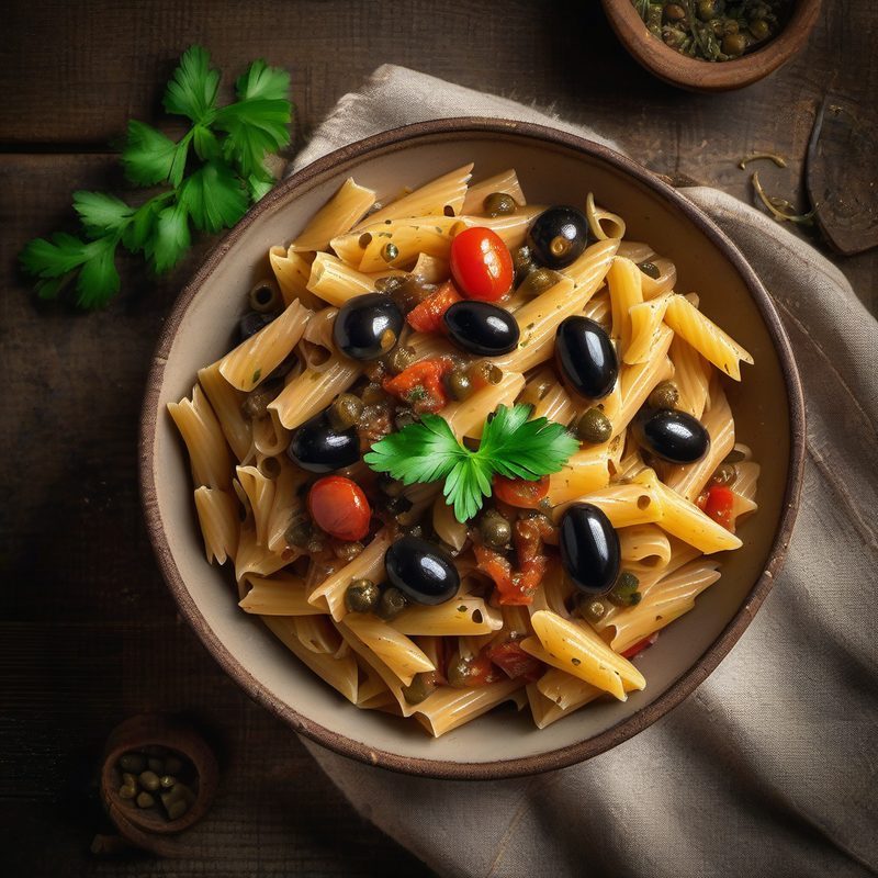 Penne Creamy Garlic Sauce