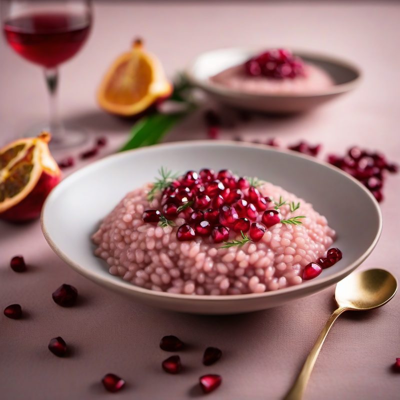 Pomegranate Risotto