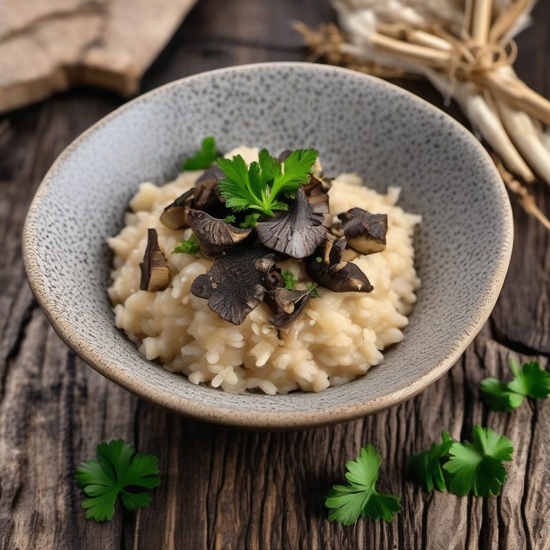 Porcini and Truffle Risotto