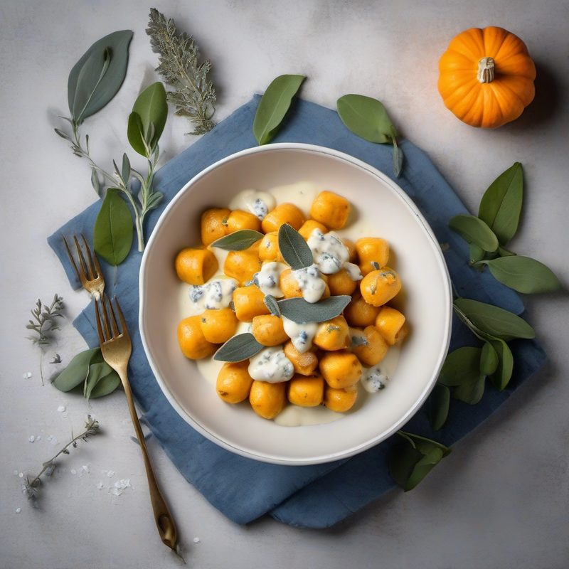 Pumpkin Gnocchi Gorgonzola