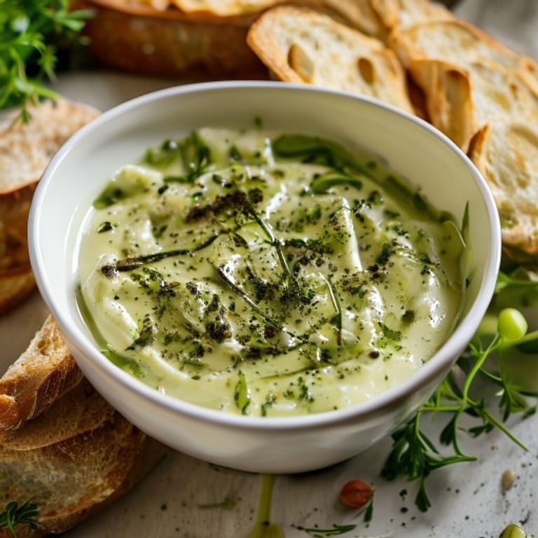 Ramson and Feta Dip