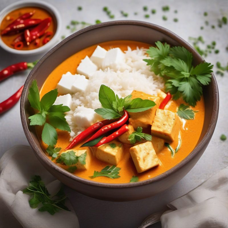 Red Curry Silken Tofu