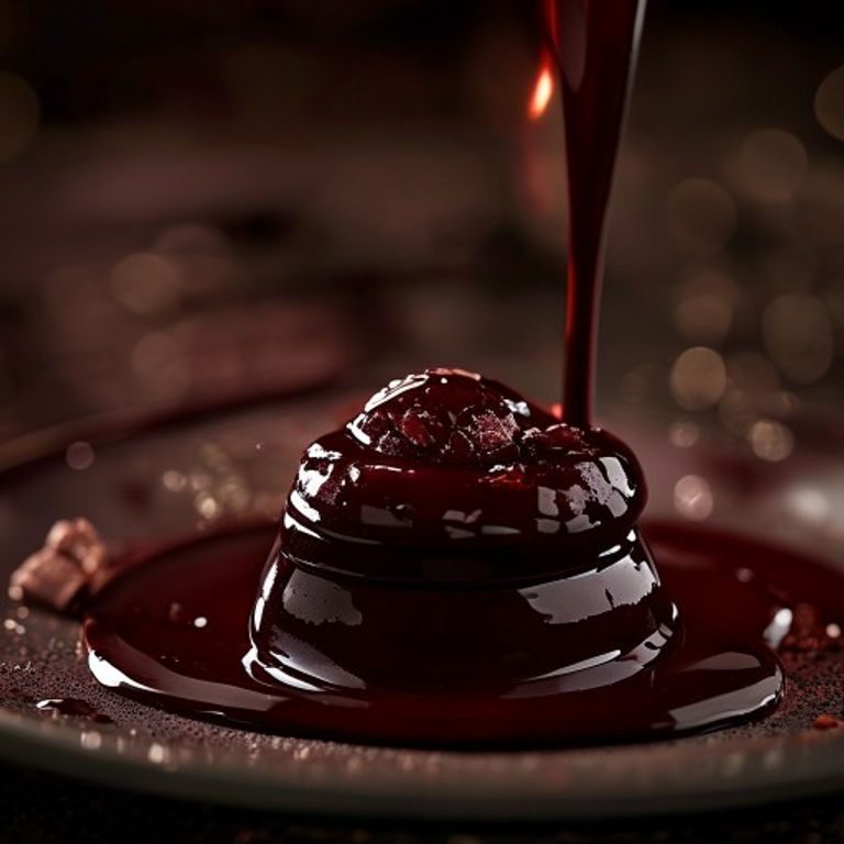 Red Wine Chocolate Sauce