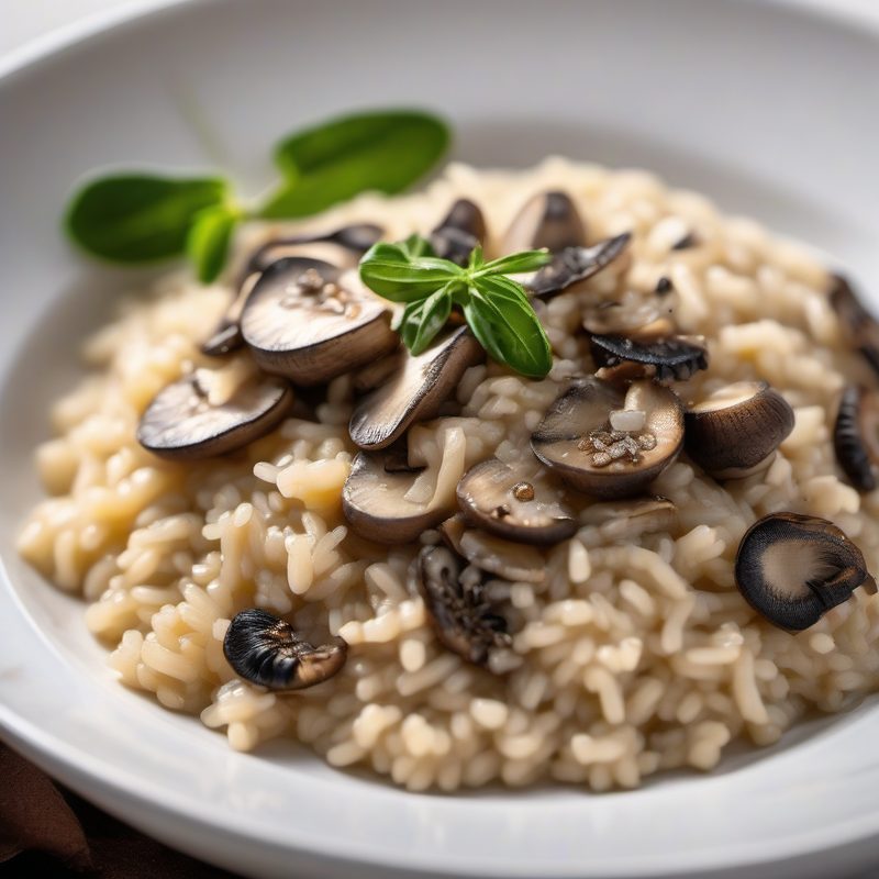 Red Wine Spaghetti Mushrooms