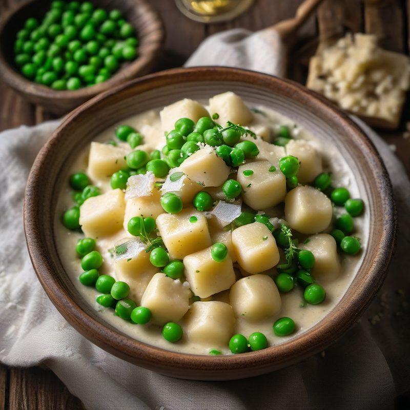 Ricotta Gnocchi Peas Guanciale