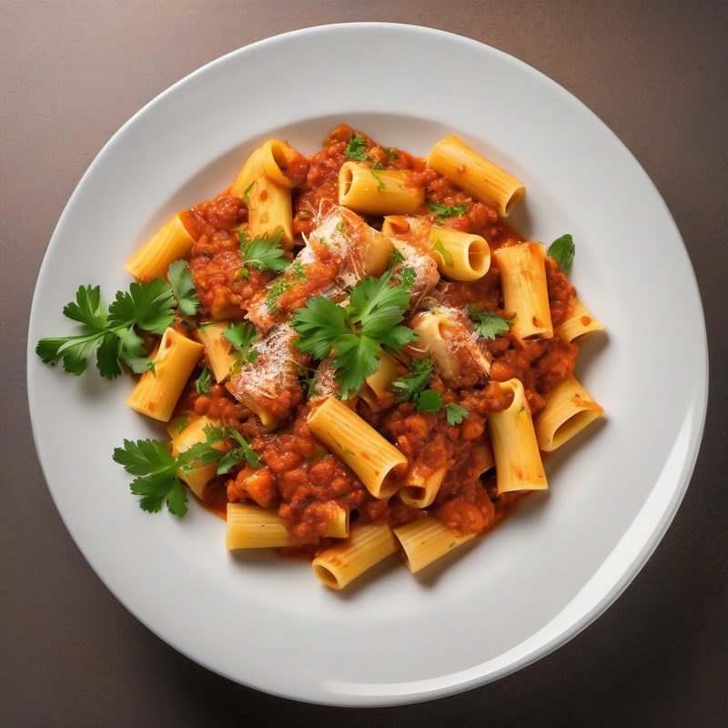 Rigatoni Monkfish Ragu