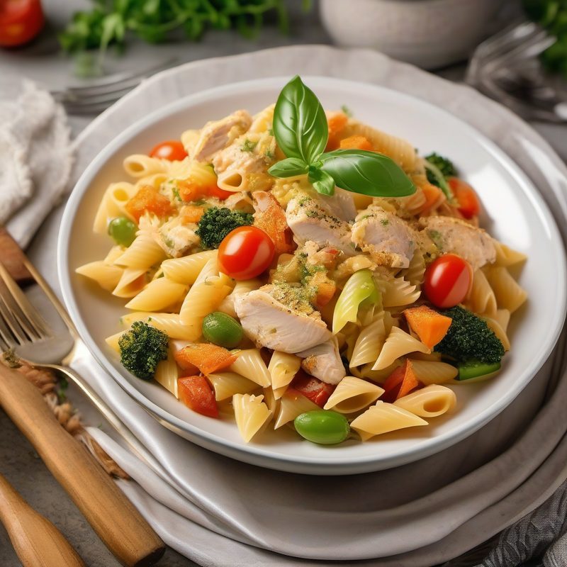 Safari Pasta Chicken Vegetables