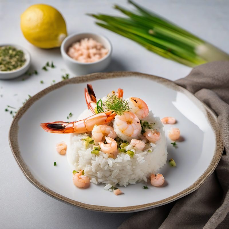 Shrimp and Leek Risotto