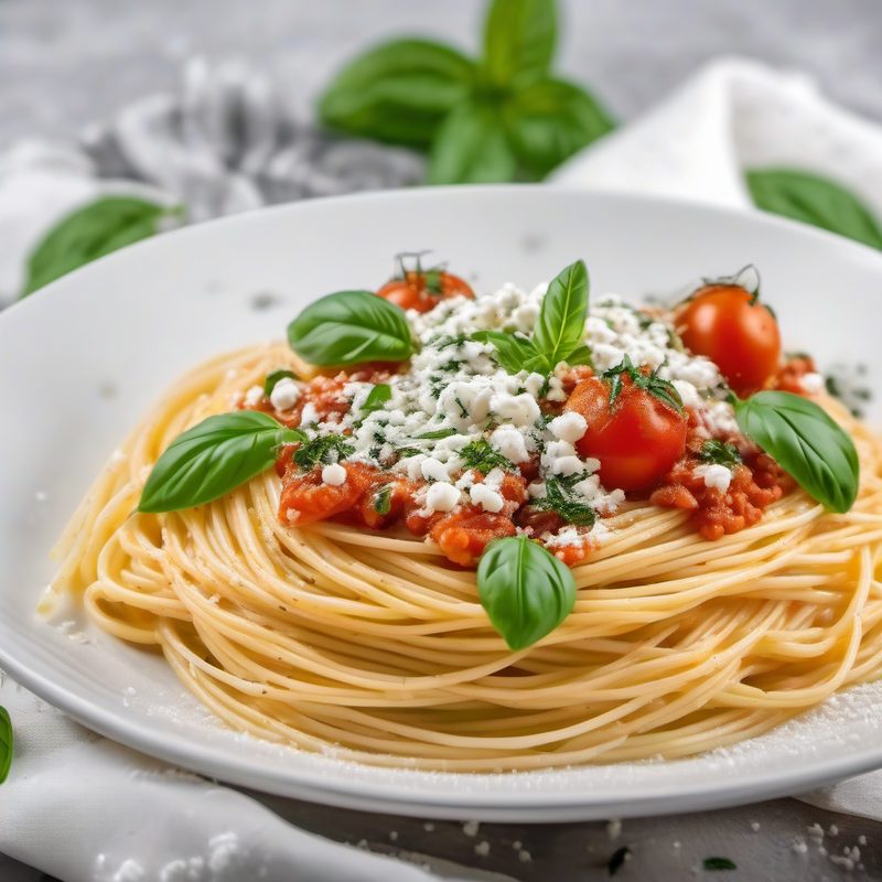 Spaghetti Fresh Tomato Stracciatella