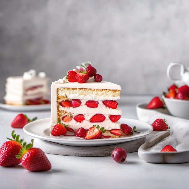 Strawberry Mascarpone Cake