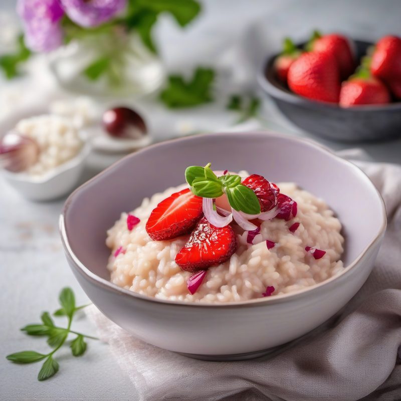 Strawberry Risotto