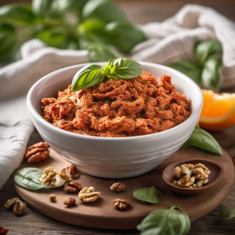 Sun-Dried Tomato Pesto with Stracchino