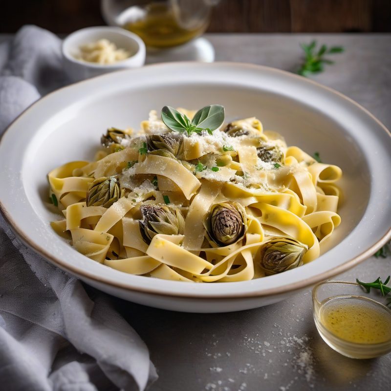 Tagliatelle Artichokes