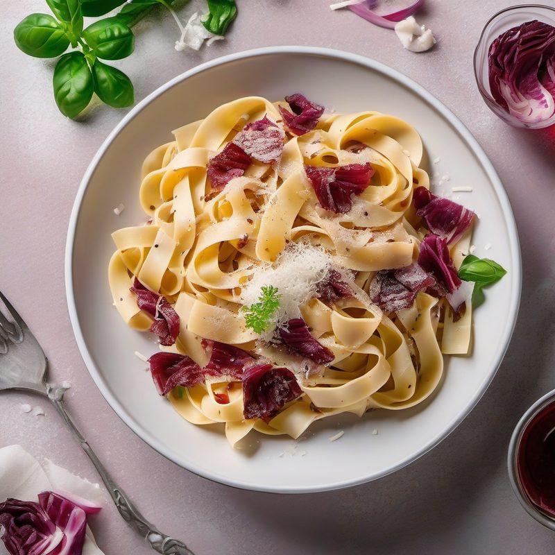 Tagliatelle Radicchio Speck