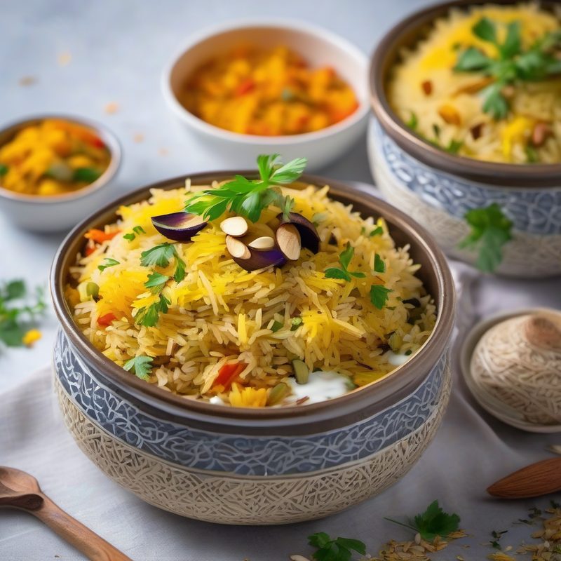 Vegetable Biryani (Biryani Vegetariano)