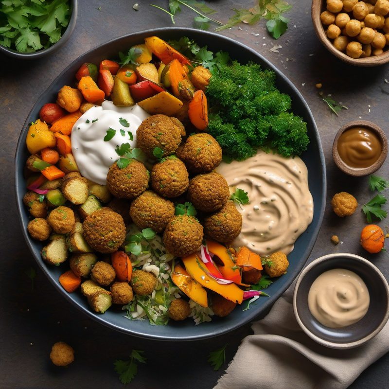 Winter Falafel Bowl