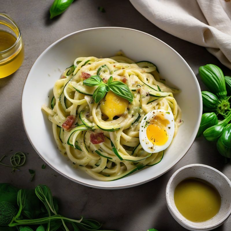 Zucchini Carbonara